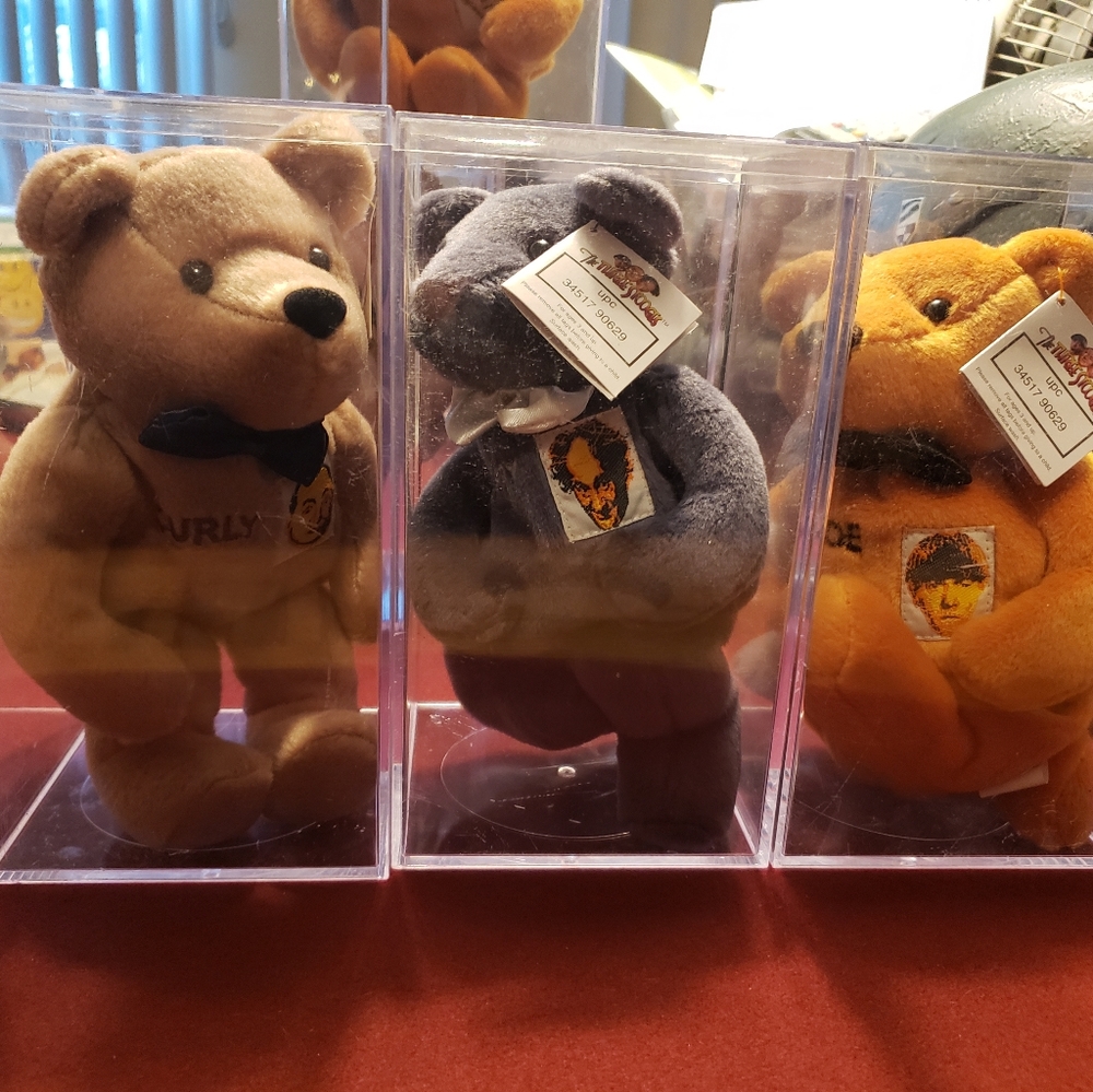 The Three Stooges Beanies Bears